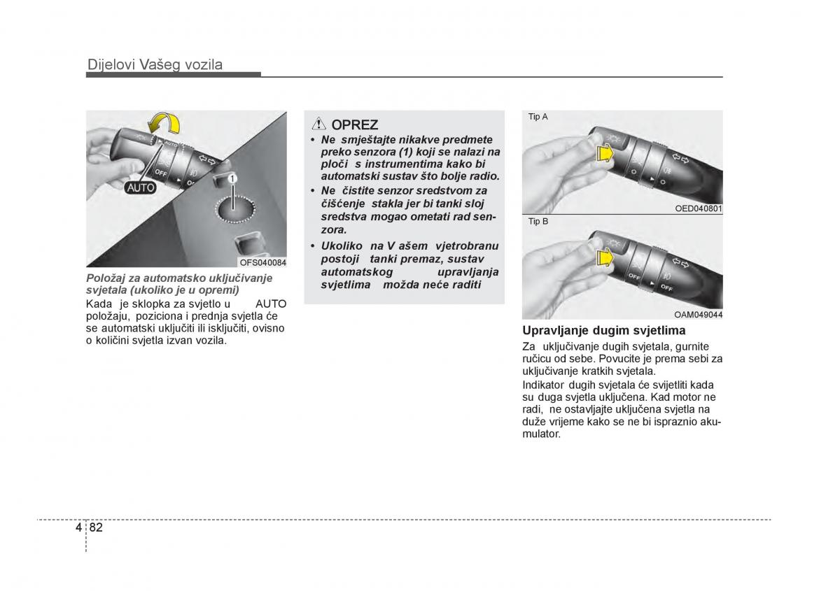 KIA Rio Pride UB vlasnicko uputstvo / page 159