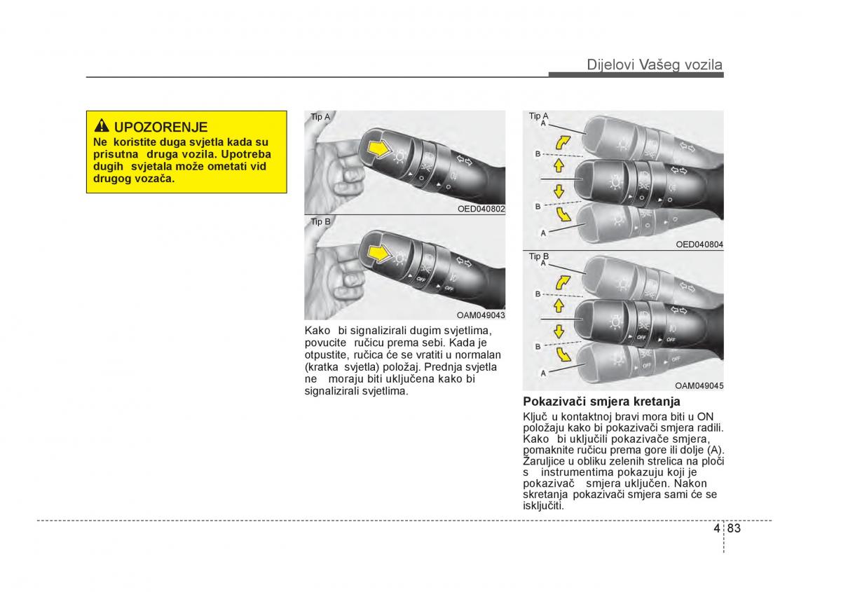 KIA Rio Pride UB vlasnicko uputstvo / page 160