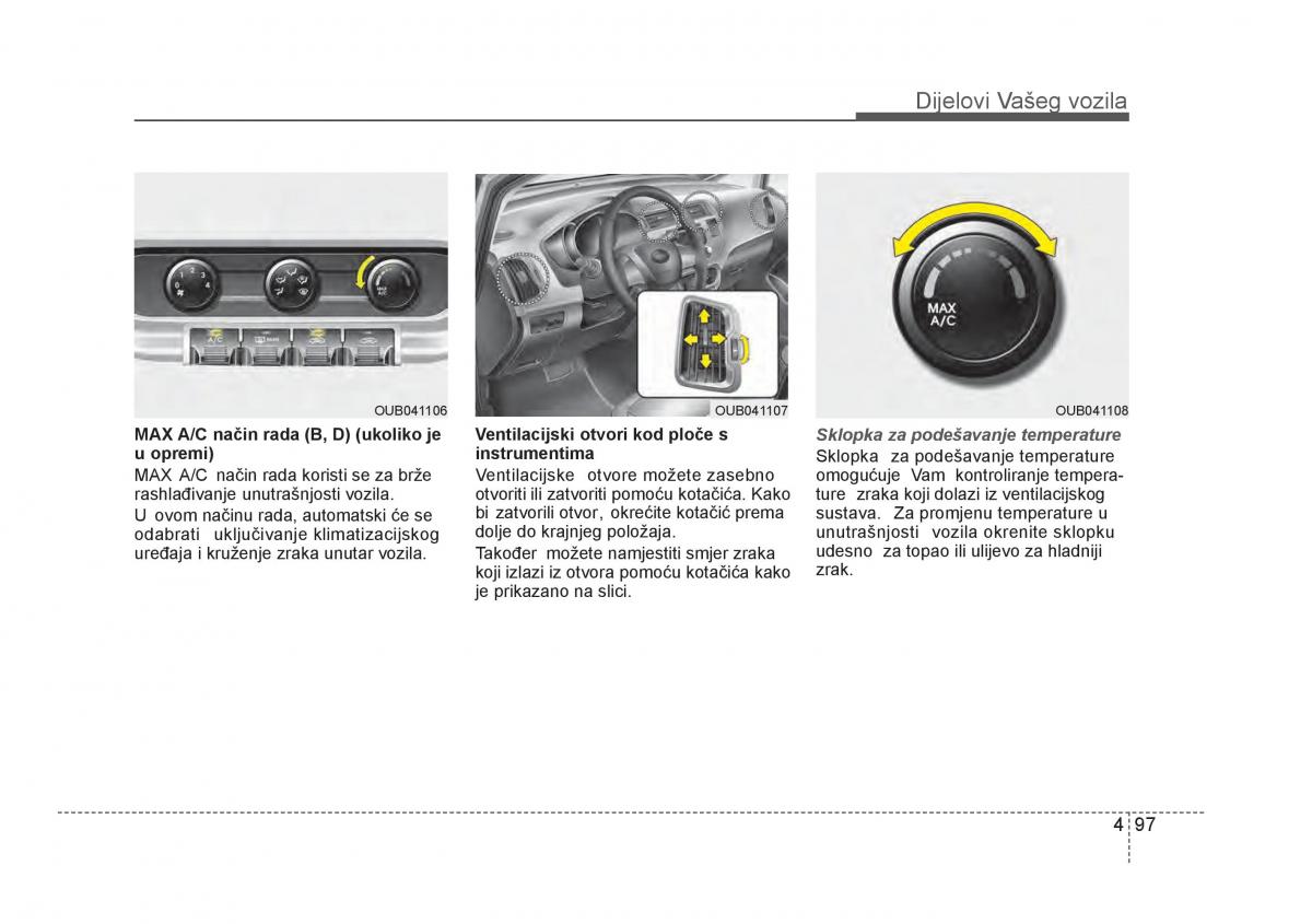 KIA Rio Pride UB vlasnicko uputstvo / page 174