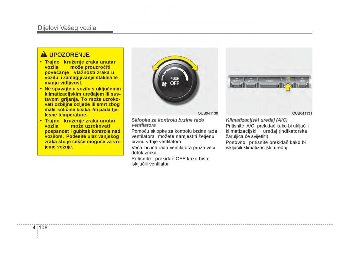 KIA Rio Pride UB vlasnicko uputstvo / page 185