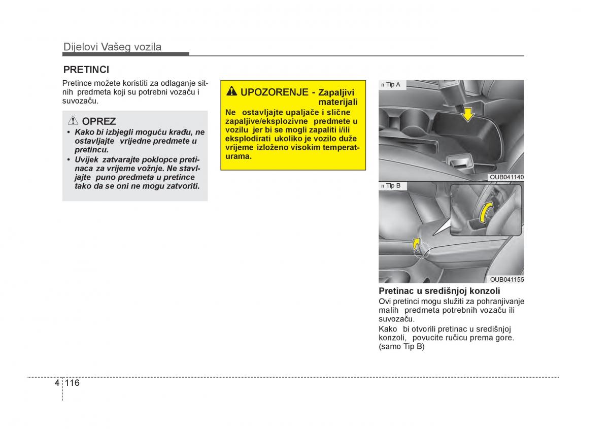 KIA Rio Pride UB vlasnicko uputstvo / page 193