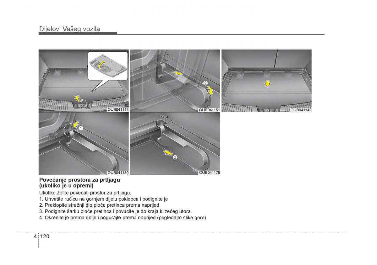 KIA Rio Pride UB vlasnicko uputstvo / page 197