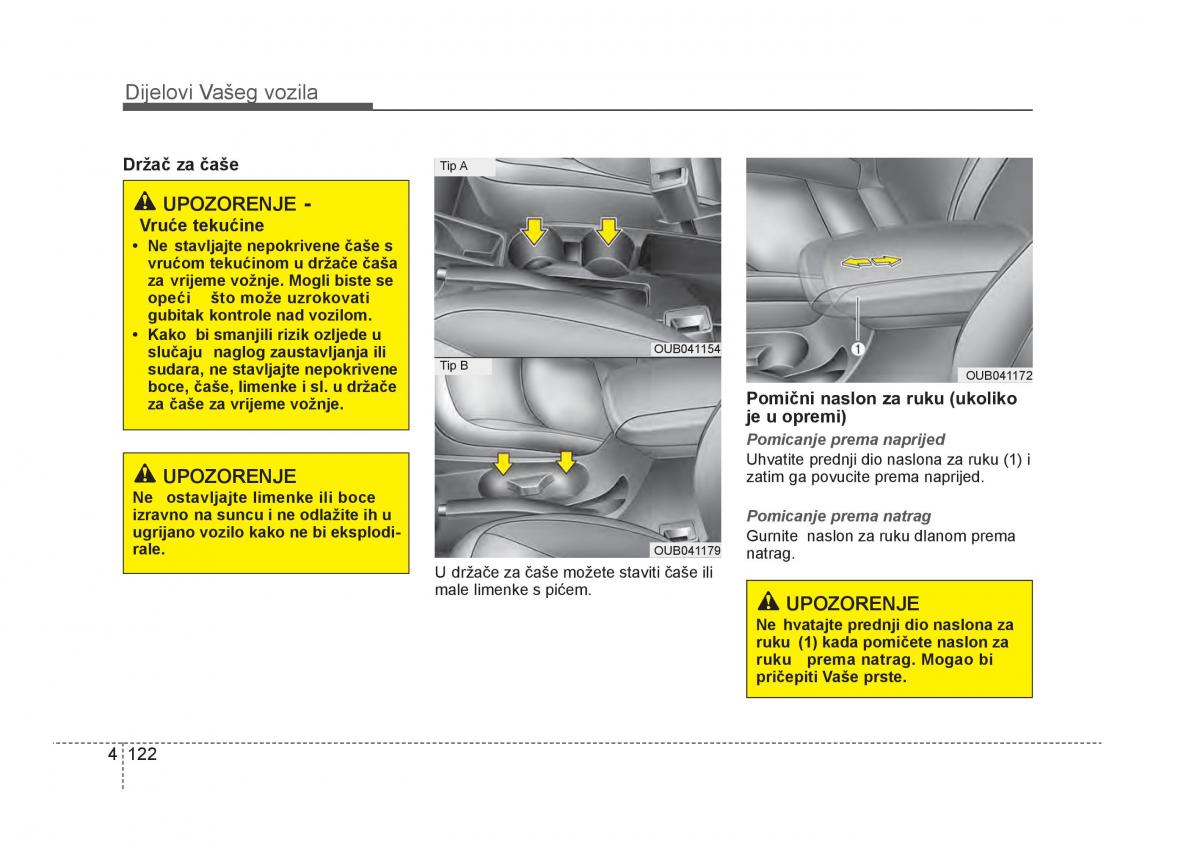 KIA Rio Pride UB vlasnicko uputstvo / page 199