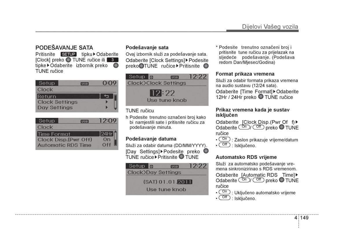 KIA Rio Pride UB vlasnicko uputstvo / page 226