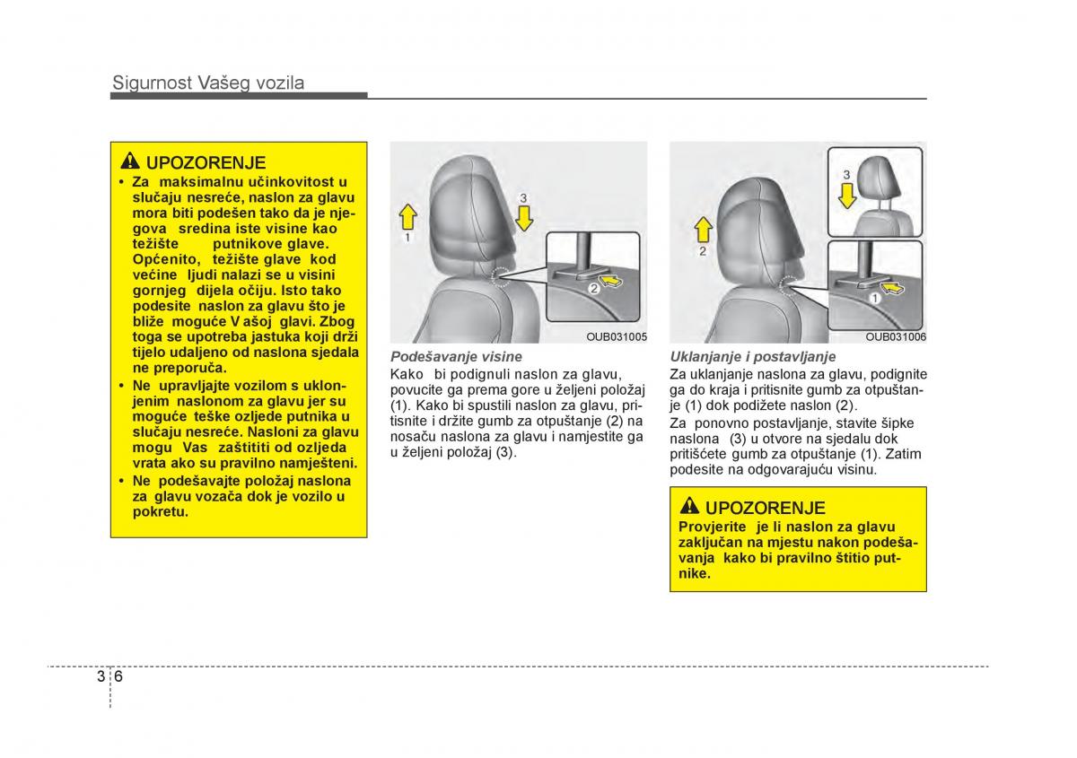 KIA Rio Pride UB vlasnicko uputstvo / page 23