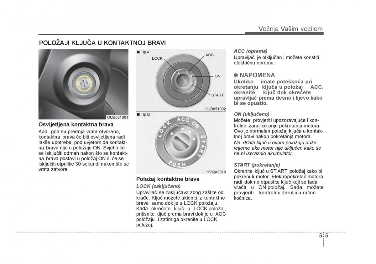 KIA Rio Pride UB vlasnicko uputstvo / page 256