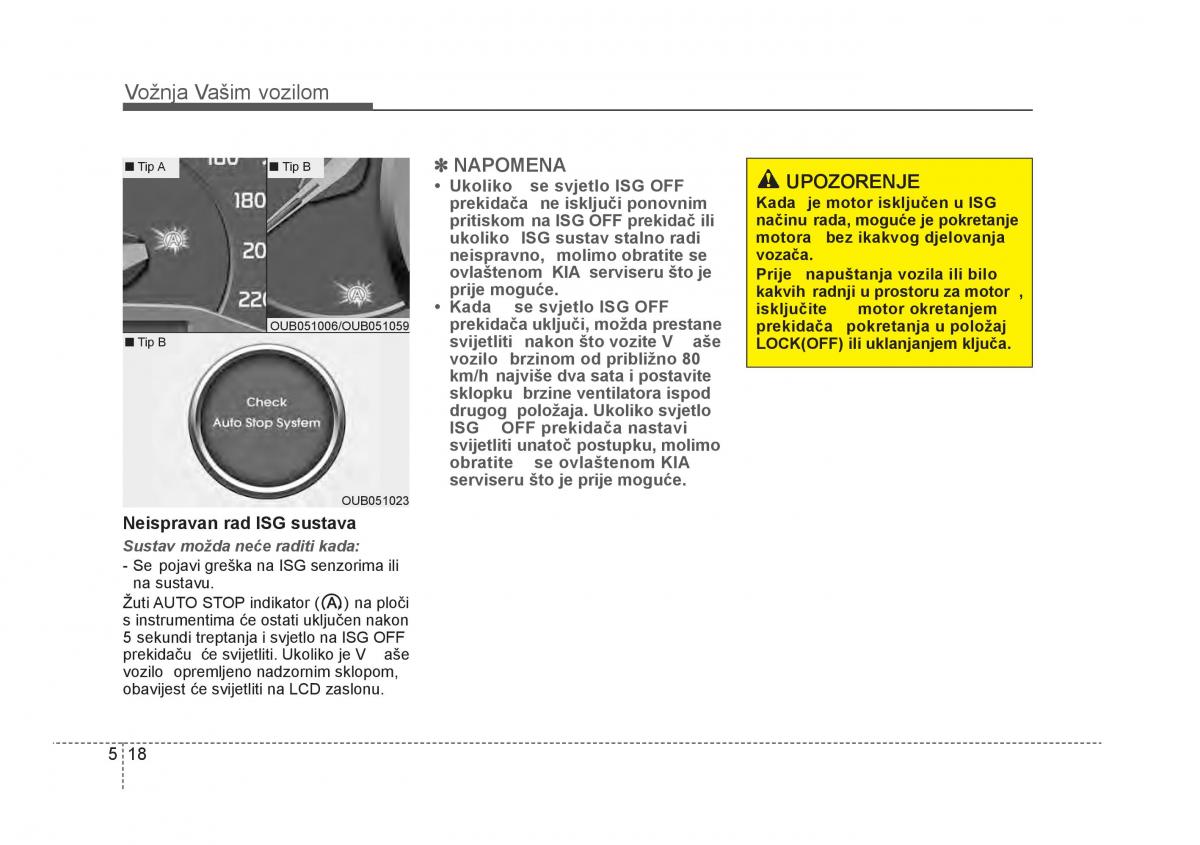 KIA Rio Pride UB vlasnicko uputstvo / page 269