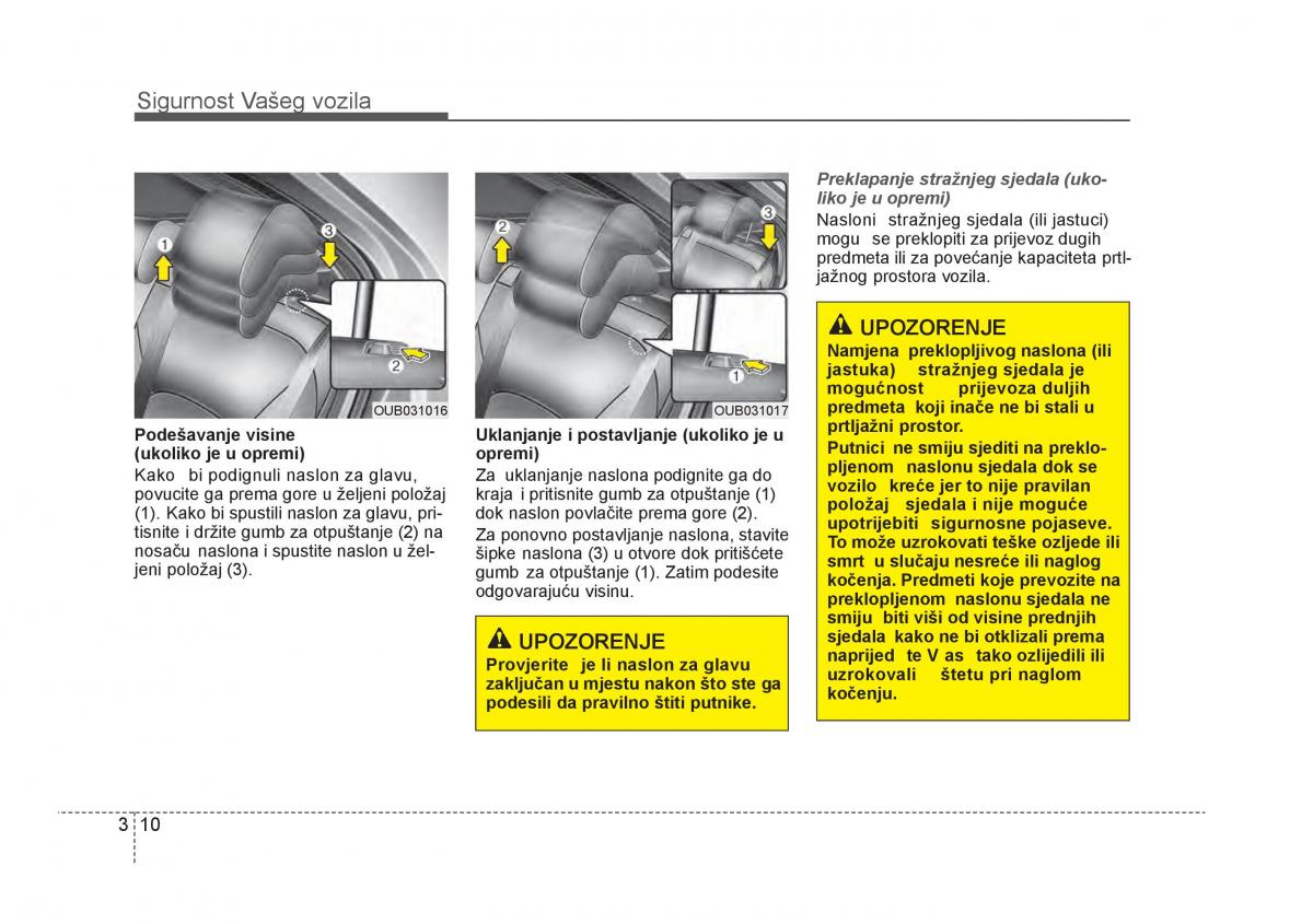 KIA Rio Pride UB vlasnicko uputstvo / page 27