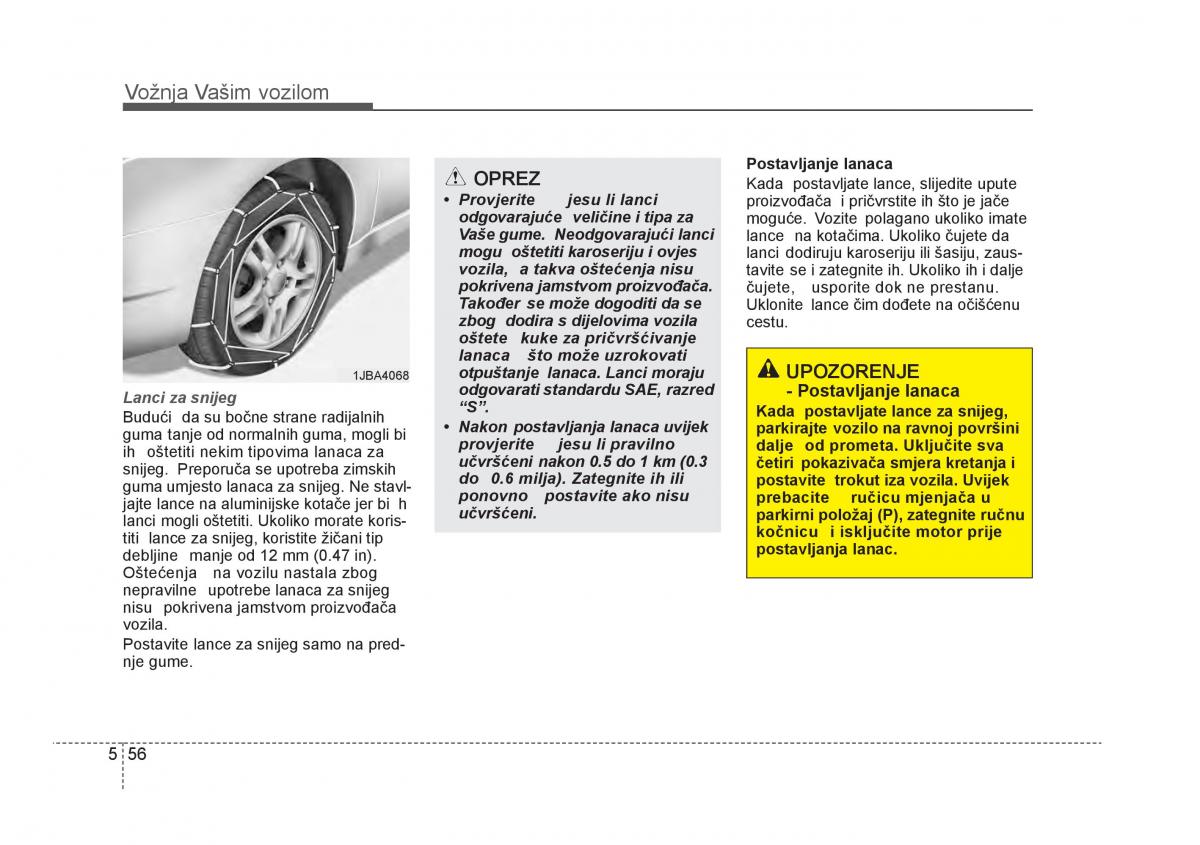 KIA Rio Pride UB vlasnicko uputstvo / page 307