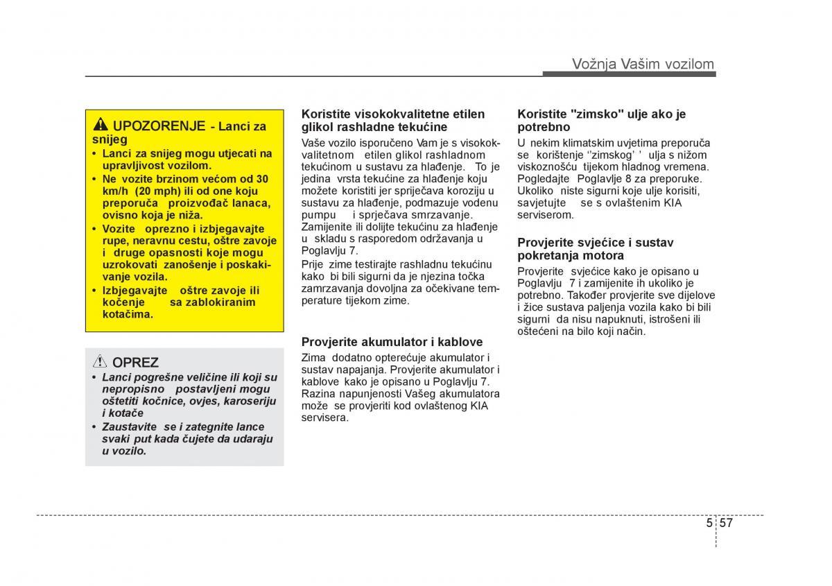 KIA Rio Pride UB vlasnicko uputstvo / page 308