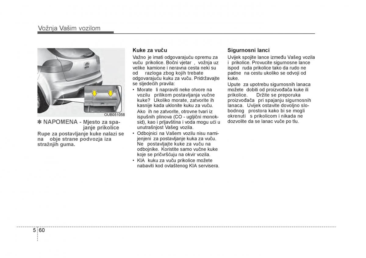 KIA Rio Pride UB vlasnicko uputstvo / page 311