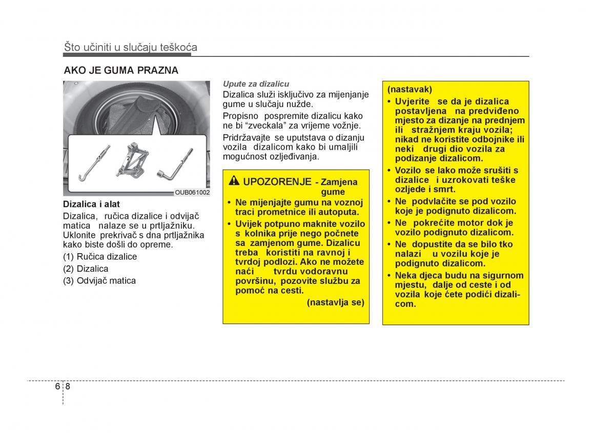 KIA Rio Pride UB vlasnicko uputstvo / page 327