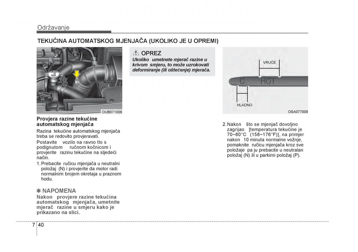 KIA Rio Pride UB vlasnicko uputstvo / page 389