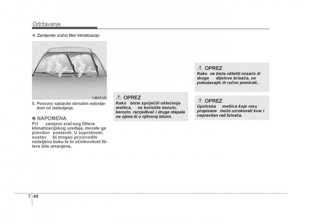 KIA Rio Pride UB vlasnicko uputstvo / page 397