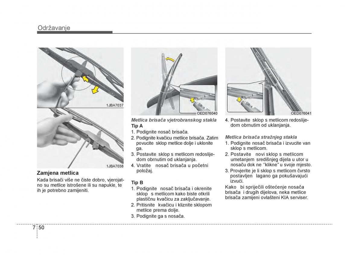 KIA Rio Pride UB vlasnicko uputstvo / page 399