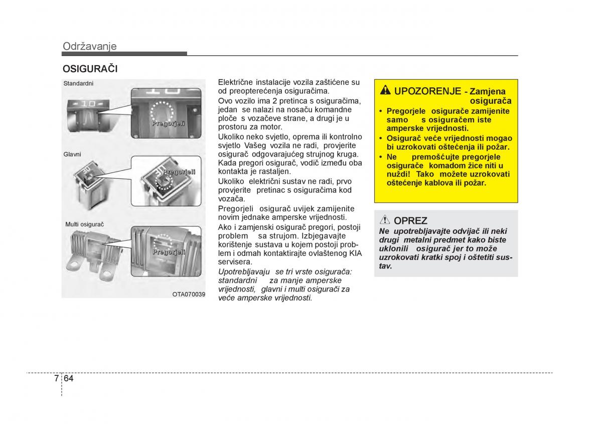 KIA Rio Pride UB vlasnicko uputstvo / page 413