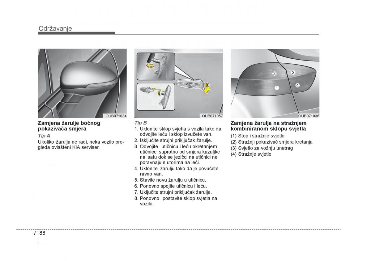 KIA Rio Pride UB vlasnicko uputstvo / page 437