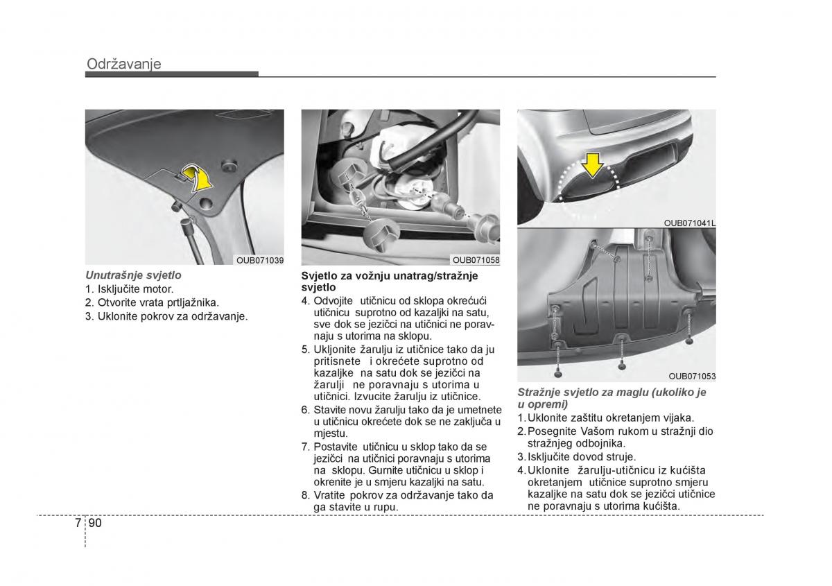 KIA Rio Pride UB vlasnicko uputstvo / page 439