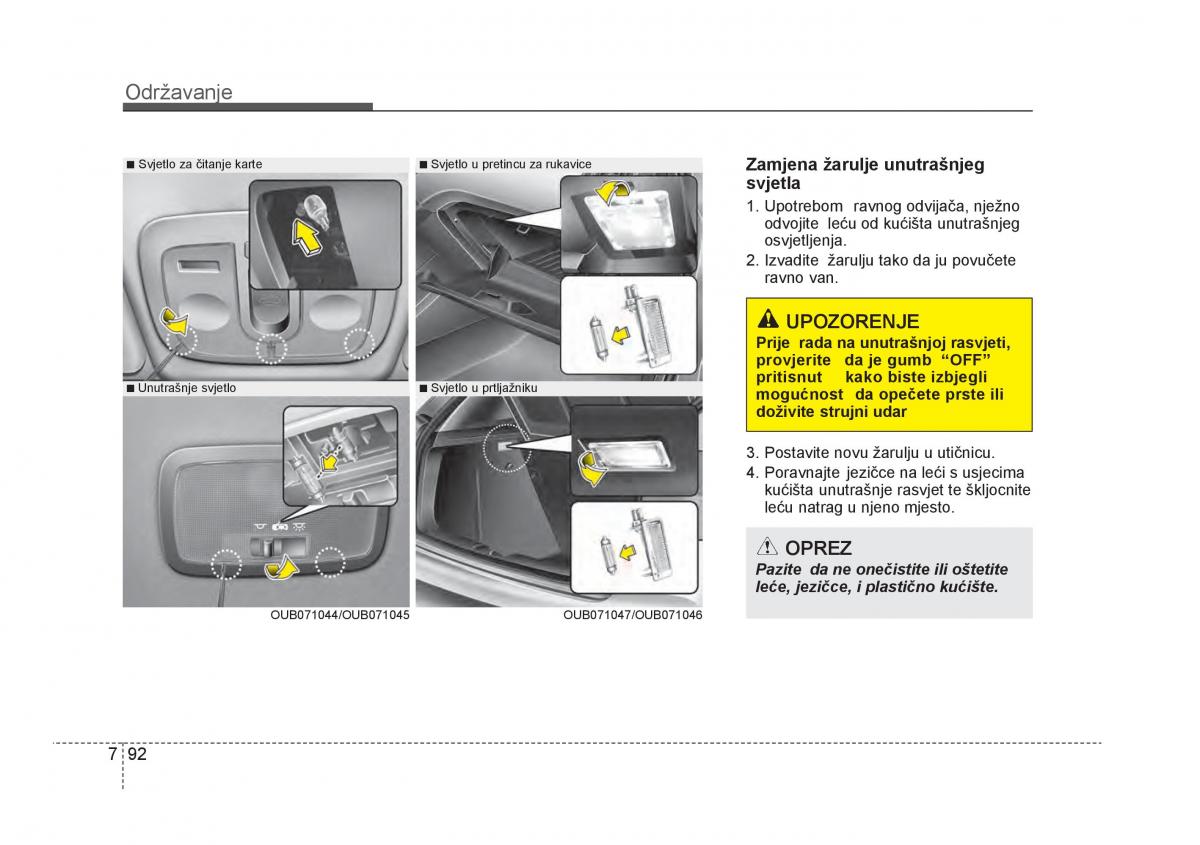 KIA Rio Pride UB vlasnicko uputstvo / page 441