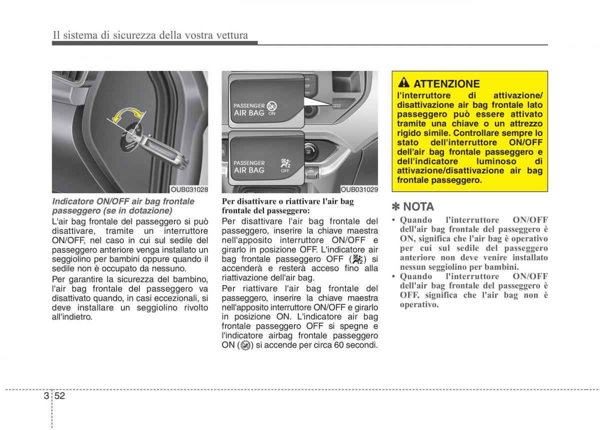 KIA Rio Pride UB manuale del proprietario / page 68