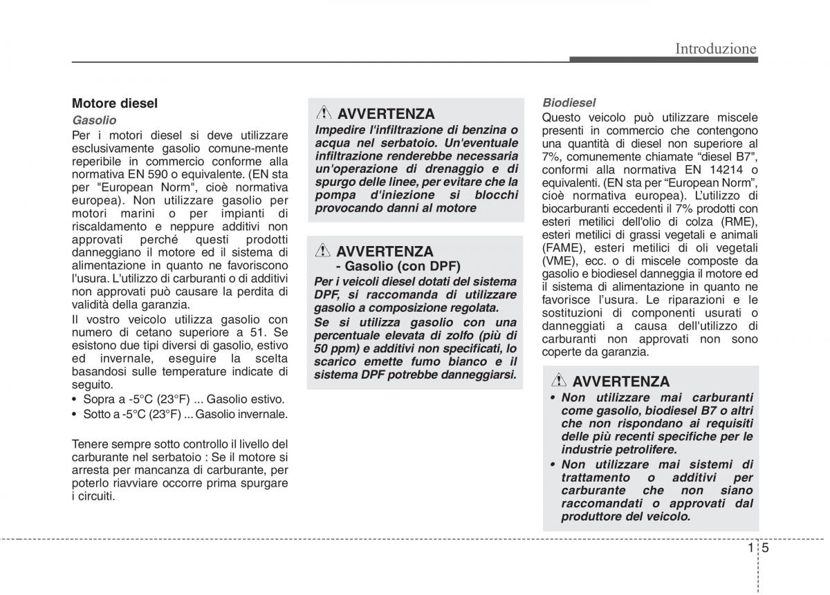 KIA Rio Pride UB manuale del proprietario / page 9