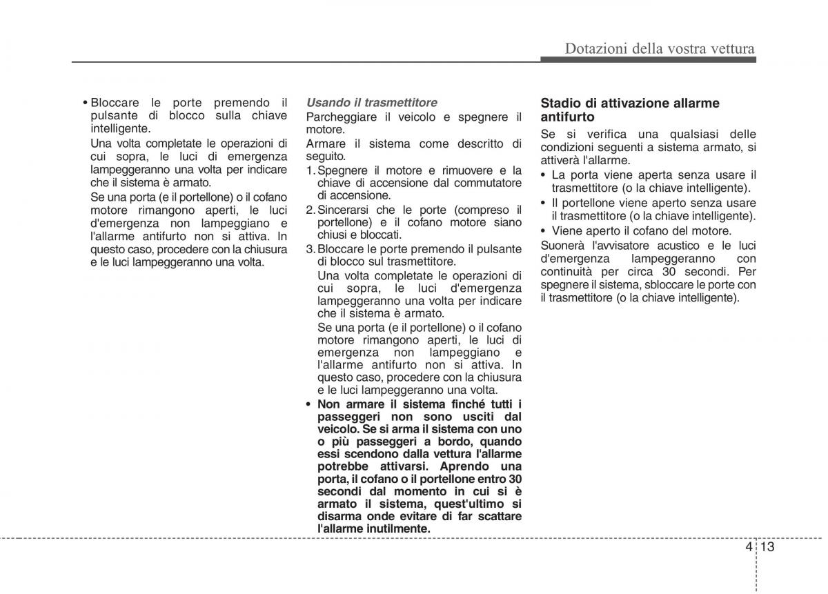 KIA Rio Pride UB manuale del proprietario / page 93