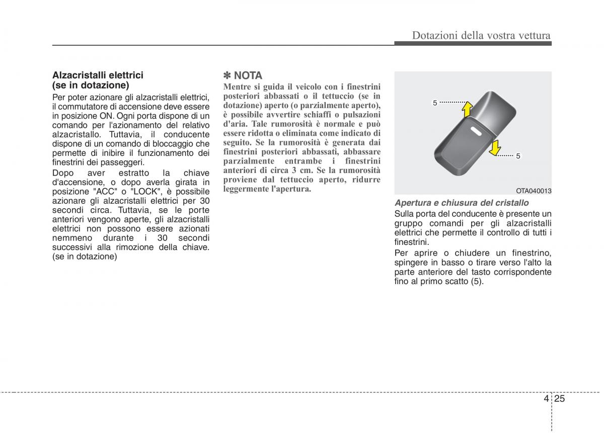 KIA Rio Pride UB manuale del proprietario / page 105