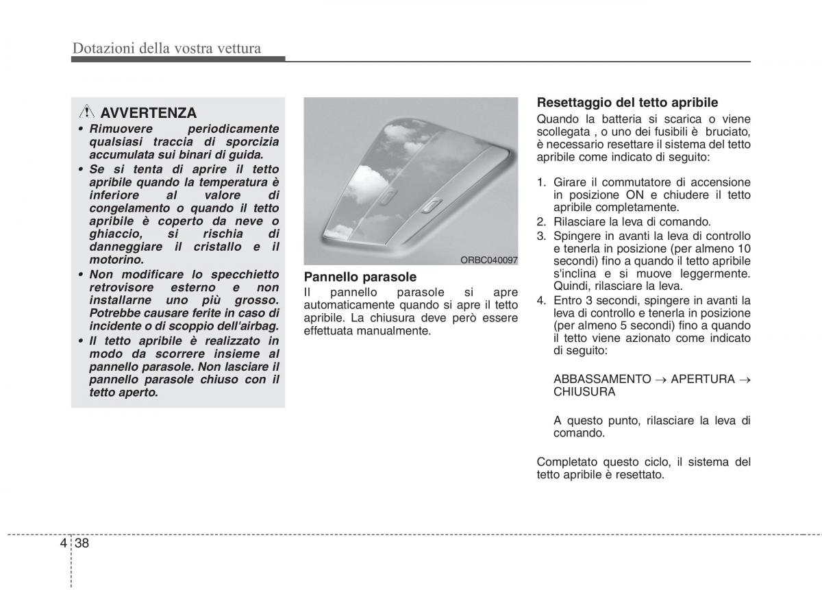 KIA Rio Pride UB manuale del proprietario / page 118