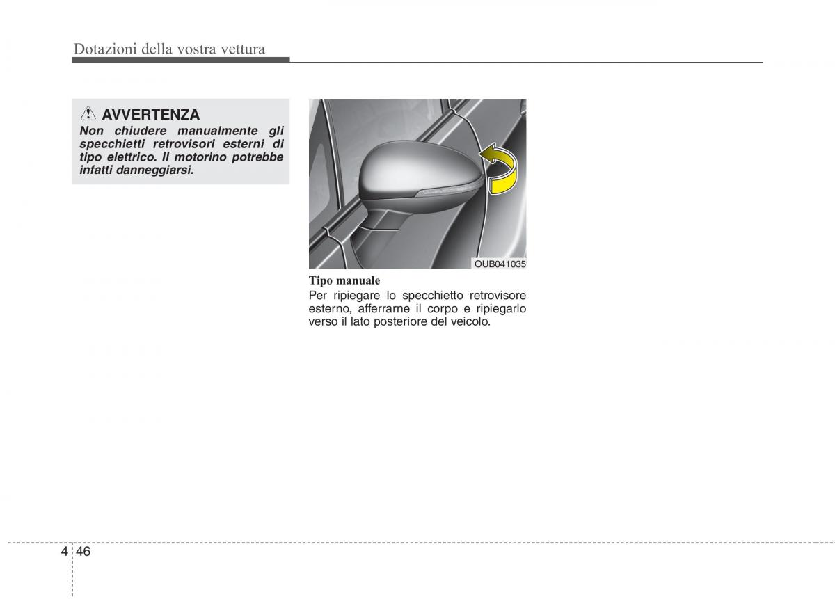 KIA Rio Pride UB manuale del proprietario / page 126