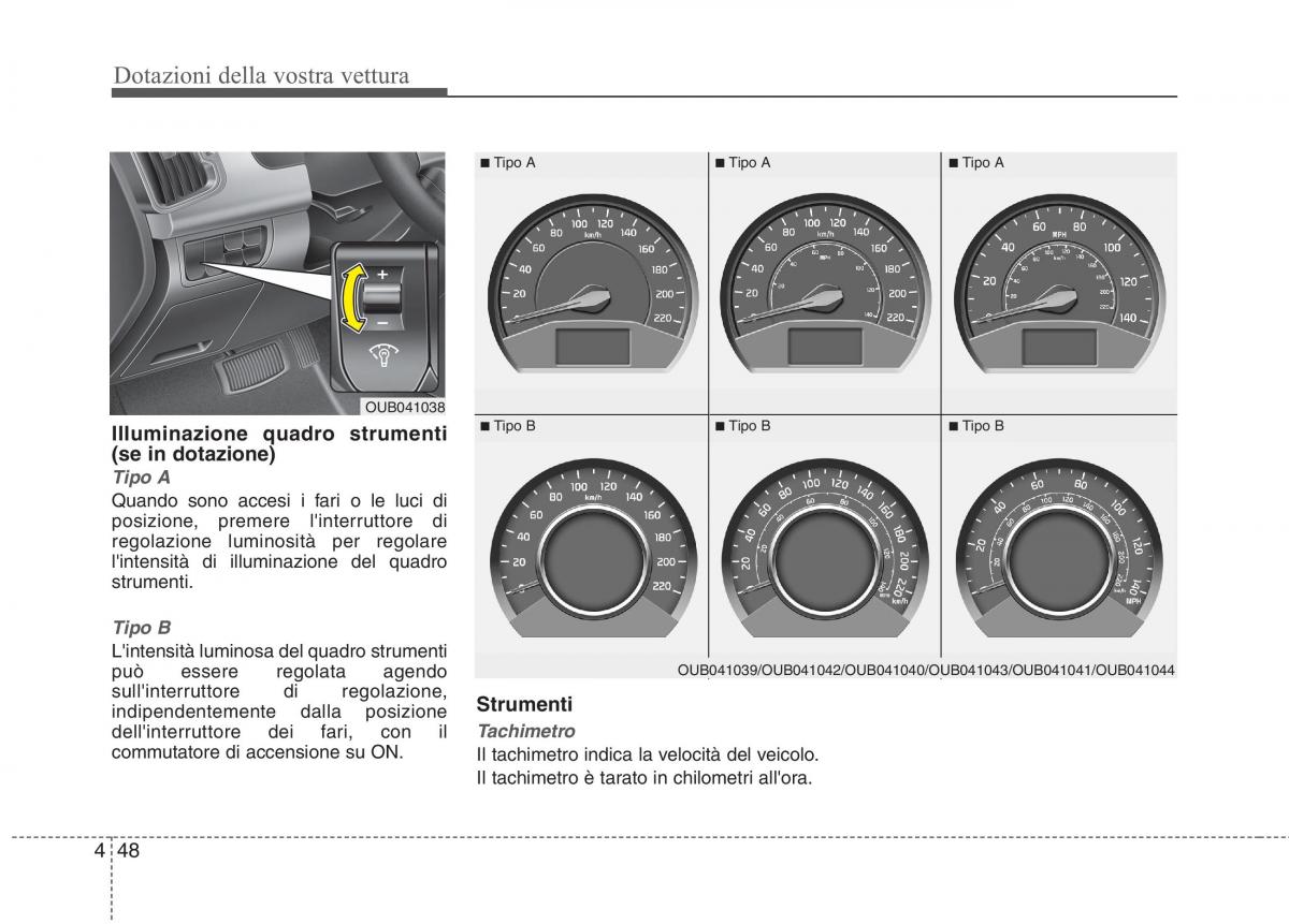 KIA Rio Pride UB manuale del proprietario / page 128