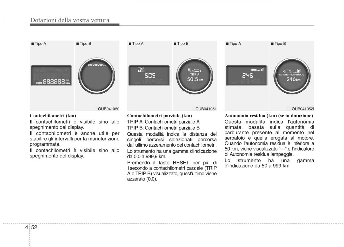 KIA Rio Pride UB manuale del proprietario / page 132