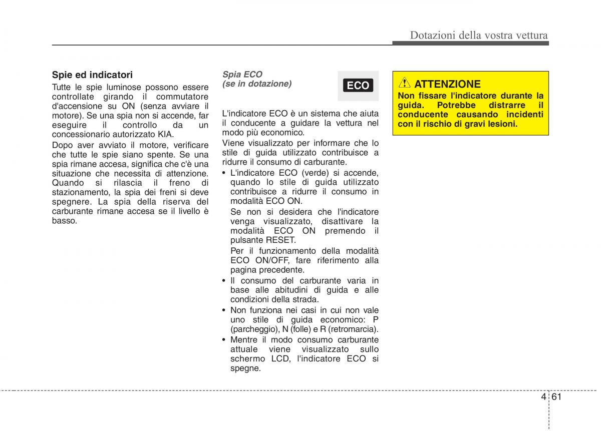 KIA Rio Pride UB manuale del proprietario / page 141