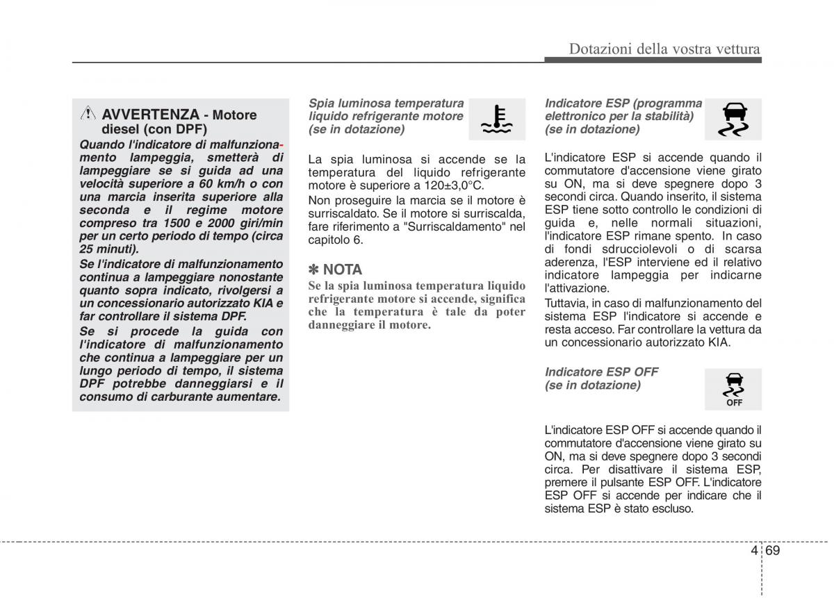 KIA Rio Pride UB manuale del proprietario / page 149