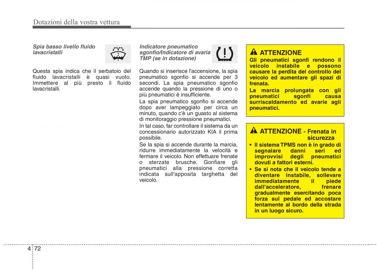 KIA Rio Pride UB manuale del proprietario / page 152