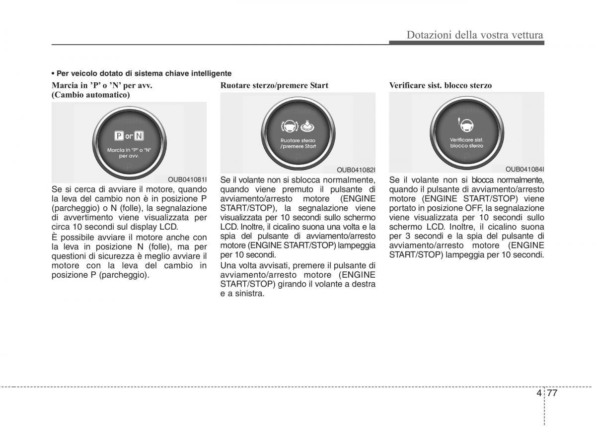 KIA Rio Pride UB manuale del proprietario / page 157