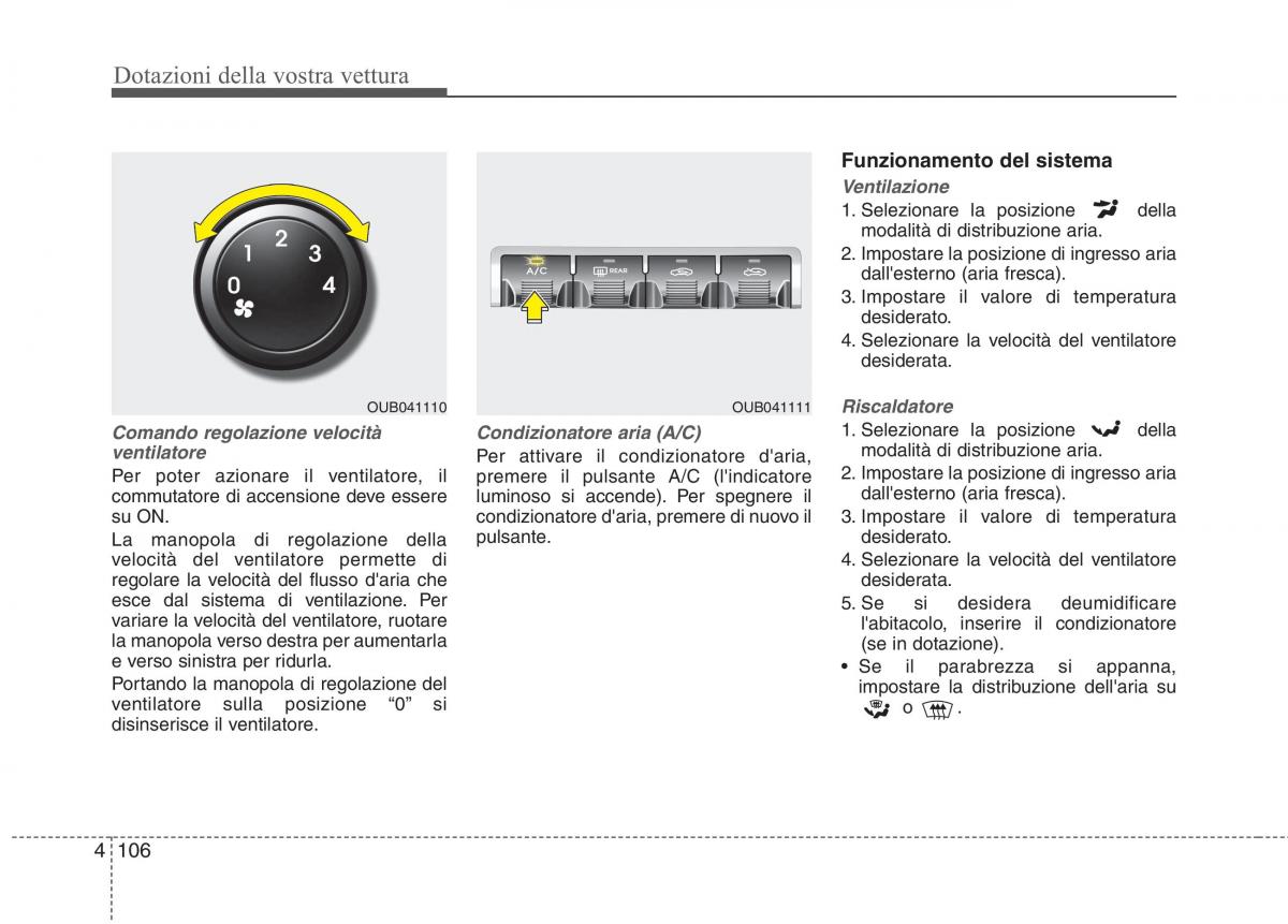 KIA Rio Pride UB manuale del proprietario / page 186