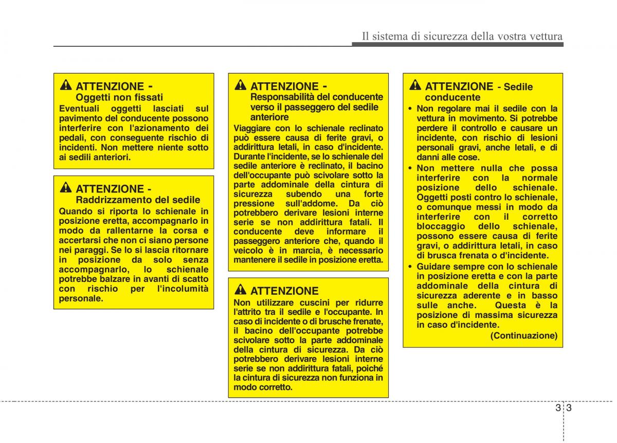 KIA Rio Pride UB manuale del proprietario / page 19