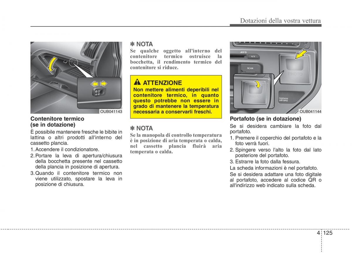 KIA Rio Pride UB manuale del proprietario / page 205