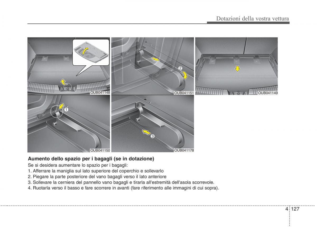 KIA Rio Pride UB manuale del proprietario / page 207