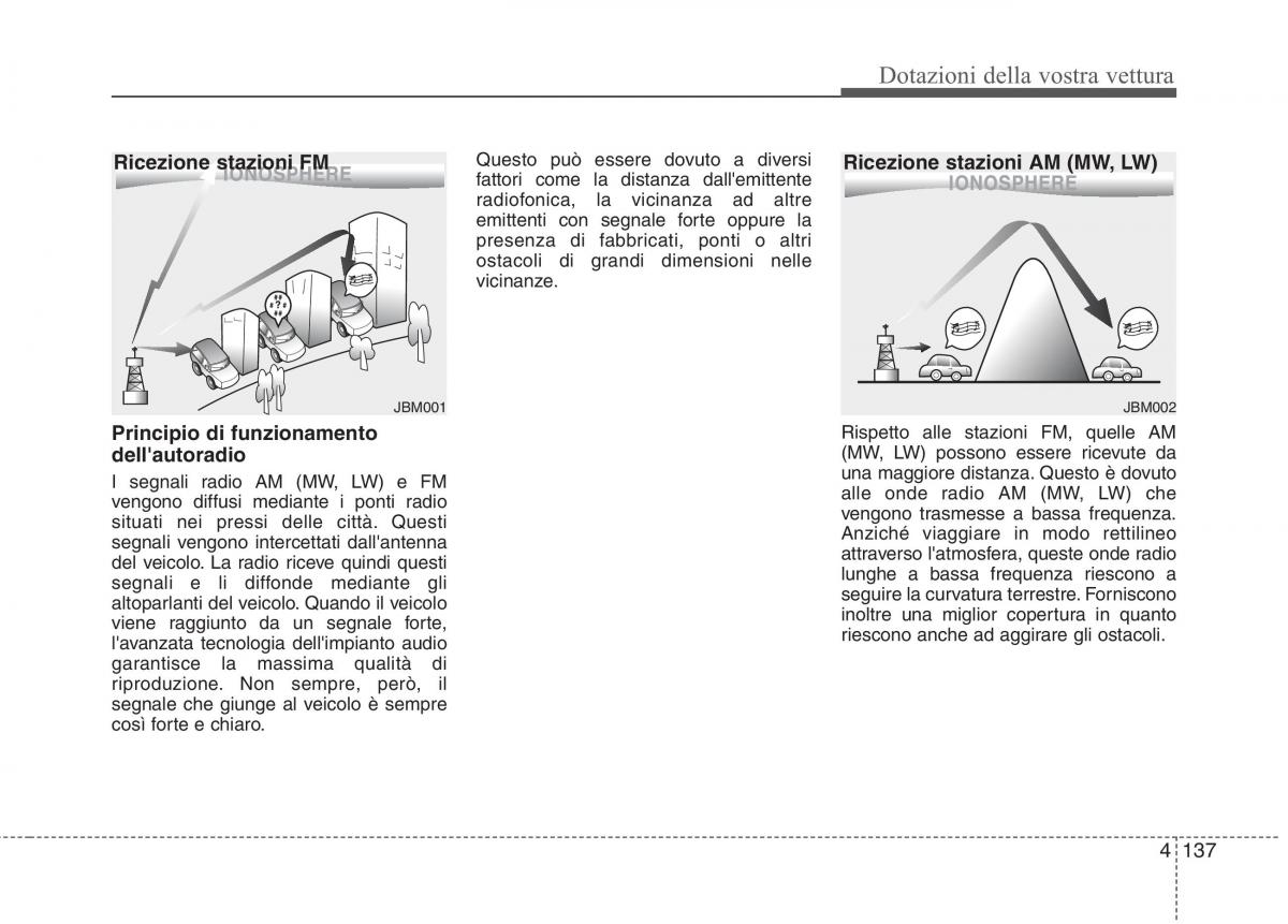 KIA Rio Pride UB manuale del proprietario / page 217