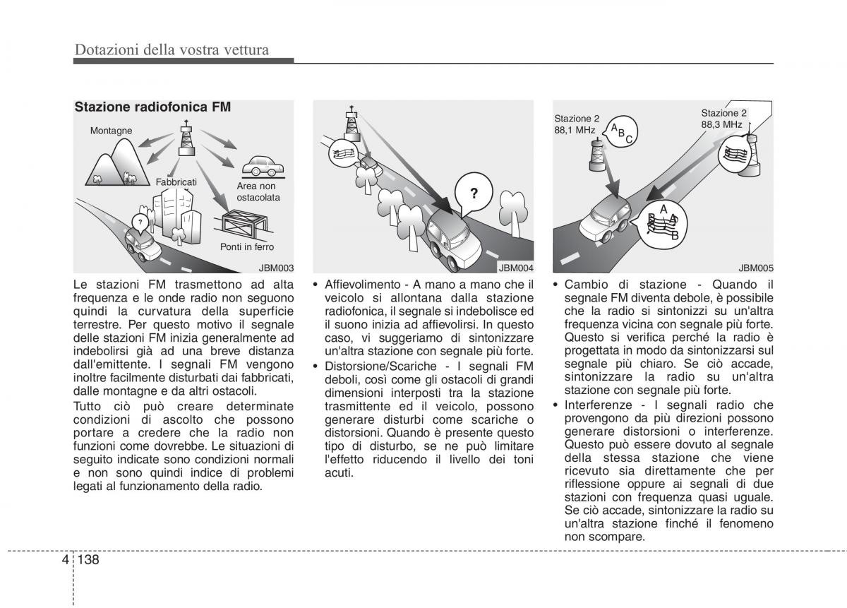 KIA Rio Pride UB manuale del proprietario / page 218