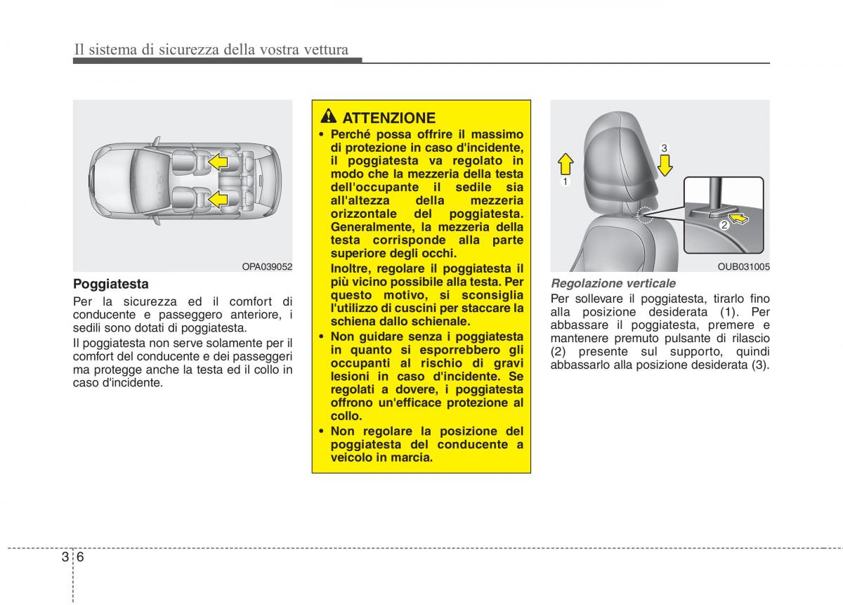 KIA Rio Pride UB manuale del proprietario / page 22