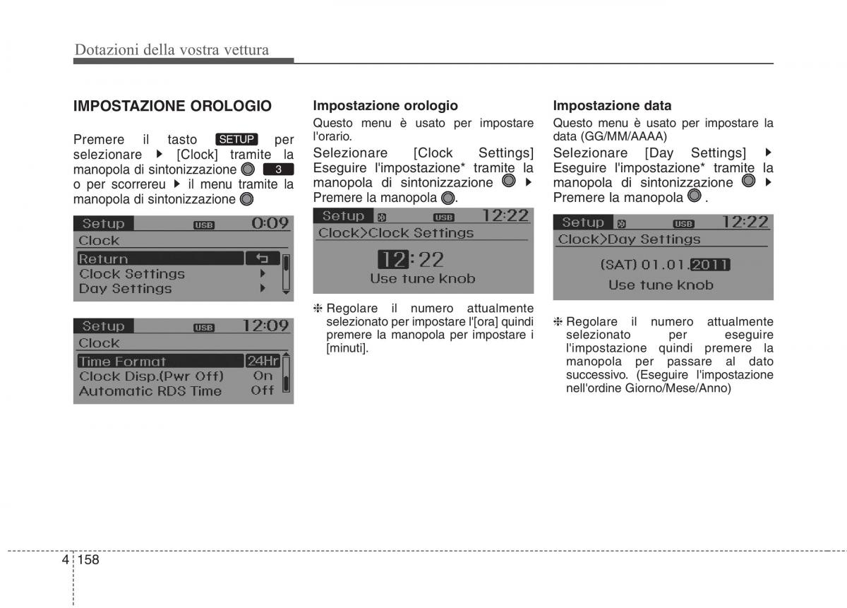 KIA Rio Pride UB manuale del proprietario / page 238