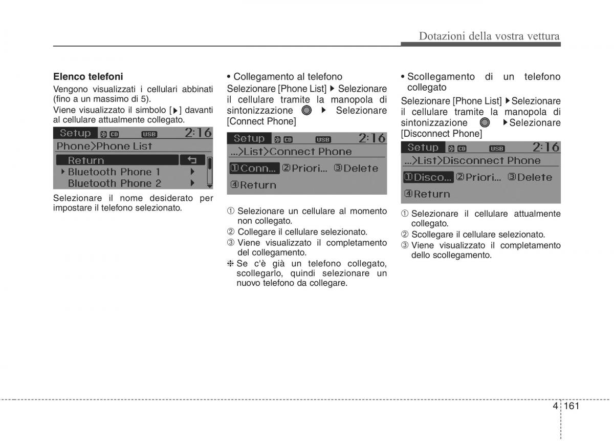 KIA Rio Pride UB manuale del proprietario / page 241