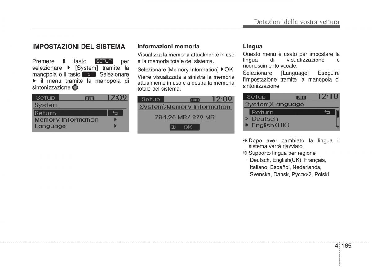 KIA Rio Pride UB manuale del proprietario / page 245