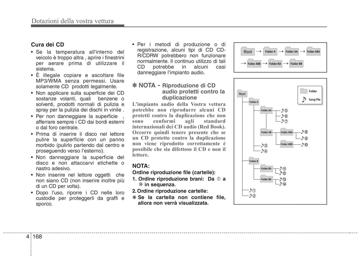 KIA Rio Pride UB manuale del proprietario / page 248