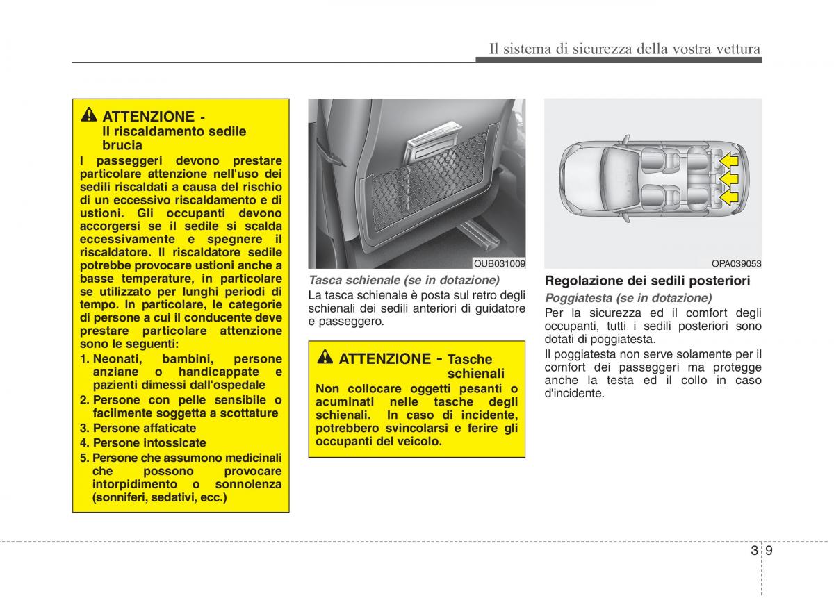 KIA Rio Pride UB manuale del proprietario / page 25