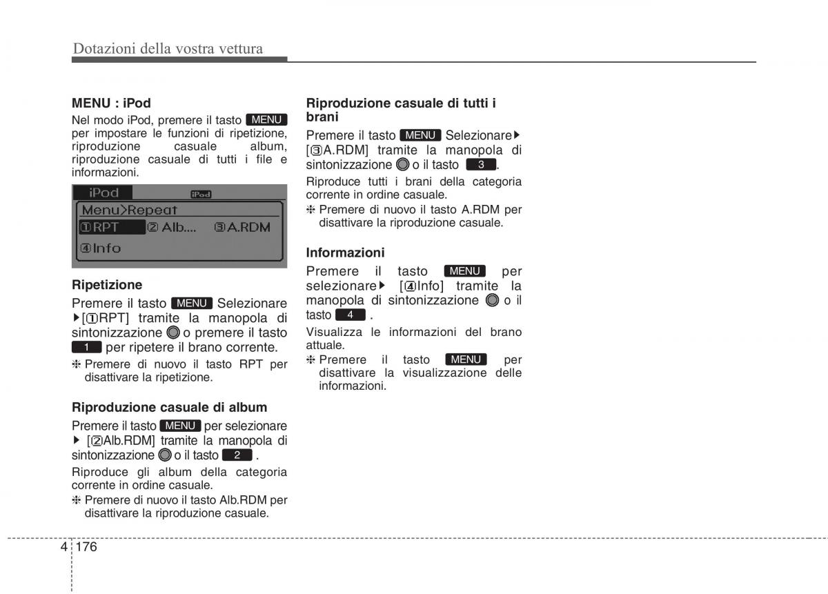 KIA Rio Pride UB manuale del proprietario / page 256