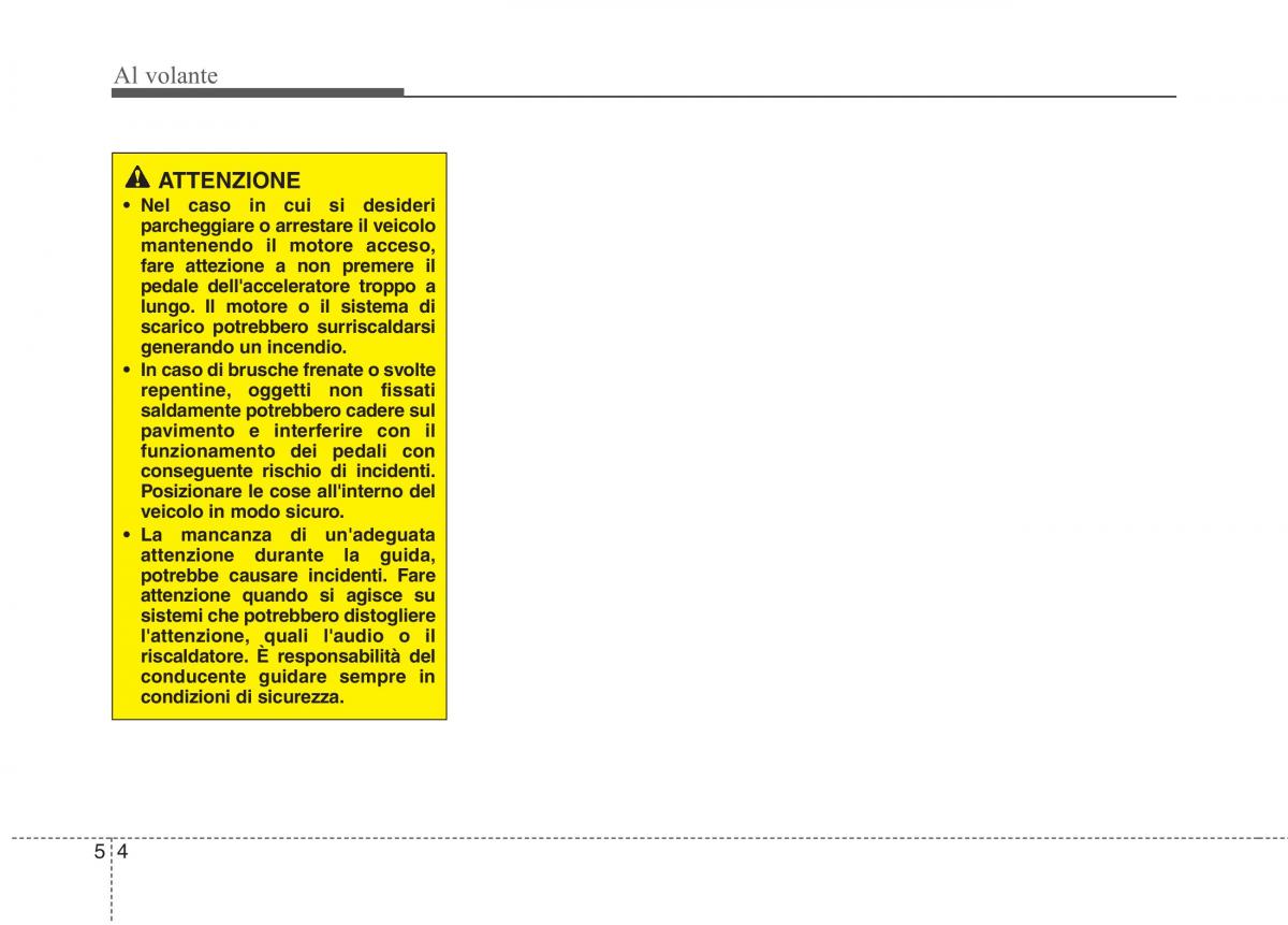 KIA Rio Pride UB manuale del proprietario / page 267