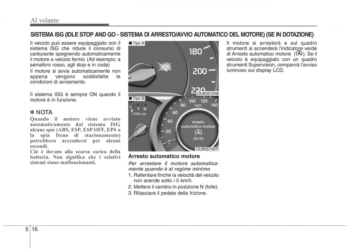 KIA Rio Pride UB manuale del proprietario / page 279